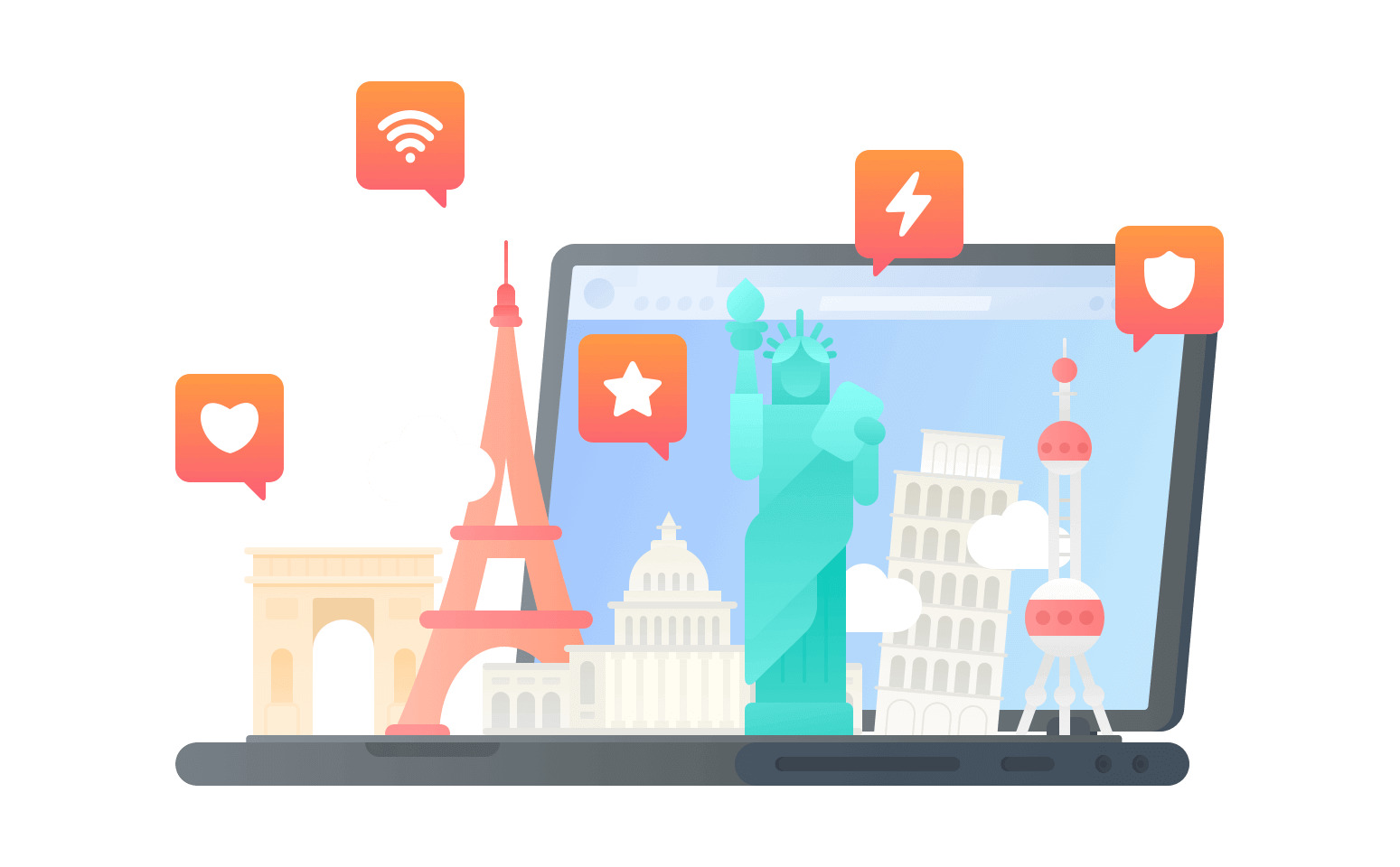 在乌拉圭连接到中国的软件 - 翻回VPN